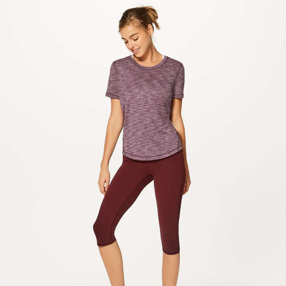 Lululemon Long Distance Short Sleeve